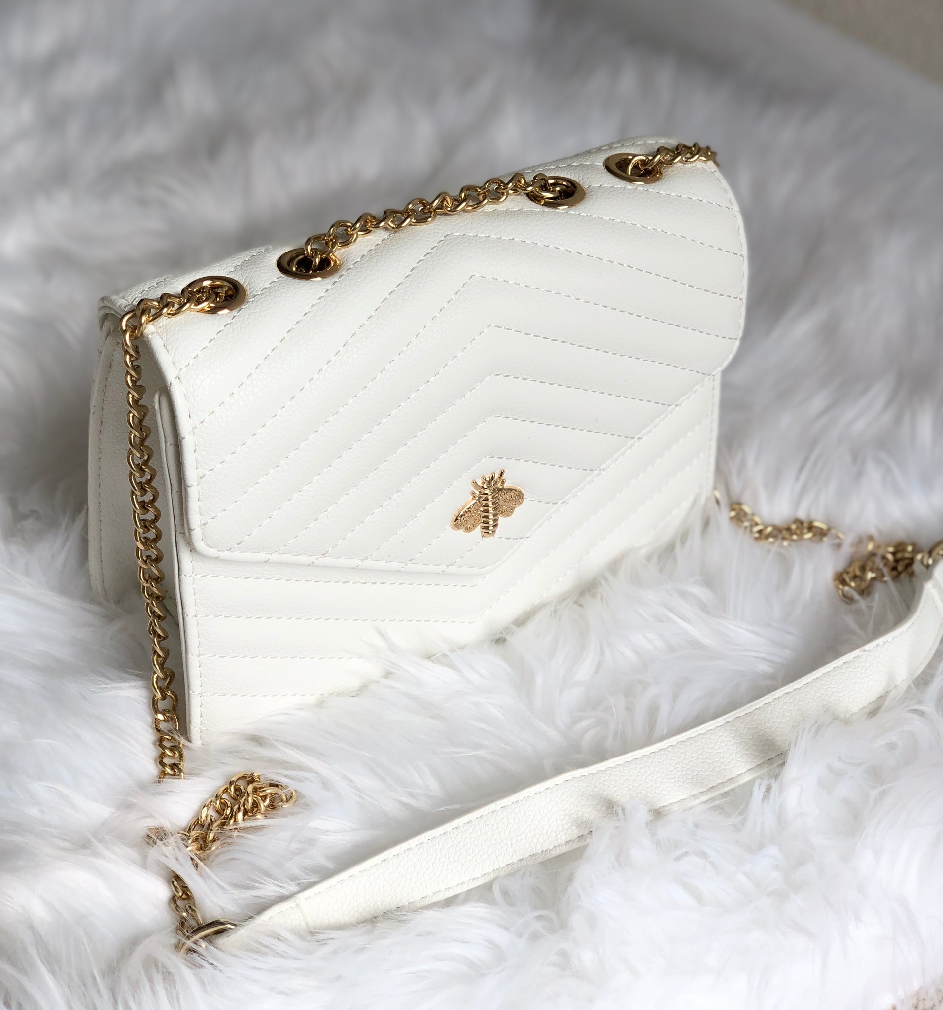 Bee Bag white