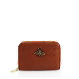 BEE CARDHOLDER- BROWN